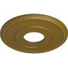 imageEkena Millwork CM12BR Bradford Ceiling Medallion 12 12quotOD x 3 78quotID x 34quotP Fits Canopies up to 6 58quot PrimedGold Rush Metallic Series