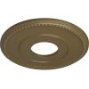 imageEkena Millwork CM12BR Bradford Ceiling Medallion 12 12quotOD x 3 78quotID x 34quotP Fits Canopies up to 6 58quot PrimedMississippi Mud Flat Finish