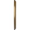imageEkena Millwork CM12BR Bradford Ceiling Medallion 12 12quotOD x 3 78quotID x 34quotP Fits Canopies up to 6 58quot PrimedPale Gold Metallic Series