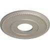 imageEkena Millwork CM12BR Bradford Ceiling Medallion 12 12quotOD x 3 78quotID x 34quotP Fits Canopies up to 6 58quot PrimedPearl White Metallic Series