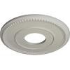 imageEkena Millwork CM12BR Bradford Ceiling Medallion 12 12quotOD x 3 78quotID x 34quotP Fits Canopies up to 6 58quot PrimedPot of Cream Flat Finish