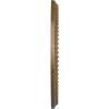 imageEkena Millwork CM12BR Bradford Ceiling Medallion 12 12quotOD x 3 78quotID x 34quotP Fits Canopies up to 6 58quot PrimedRubbed Bronze Metallic Series