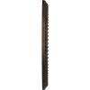 imageEkena Millwork CM12BR Bradford Ceiling Medallion 12 12quotOD x 3 78quotID x 34quotP Fits Canopies up to 6 58quot PrimedRust Metallic Series