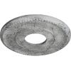 imageEkena Millwork CM12BR Bradford Ceiling Medallion 12 12quotOD x 3 78quotID x 34quotP Fits Canopies up to 6 58quot PrimedUltra Pure White Crackle Flat Finish
