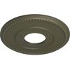 imageEkena Millwork CM12BR Bradford Ceiling Medallion 12 12quotOD x 3 78quotID x 34quotP Fits Canopies up to 6 58quot PrimedWitch Hazel Flat Finish
