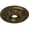 imageEkena Millwork CM18GA 18Inch OD x 3 12Inch ID x 1 34Inch Granada Ceiling MedallionBrass Metallic Series