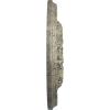 imageEkena Millwork CM18GA 18Inch OD x 3 12Inch ID x 1 34Inch Granada Ceiling MedallionCastle Stone Crackle Flat Finish