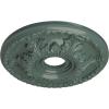 imageEkena Millwork CM18GA 18Inch OD x 3 12Inch ID x 1 34Inch Granada Ceiling MedallionCloud Burst Flat Finish