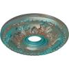 imageEkena Millwork CM18GA 18Inch OD x 3 12Inch ID x 1 34Inch Granada Ceiling MedallionCopper Green Patina Metallic Series