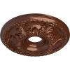 imageEkena Millwork CM18GA 18Inch OD x 3 12Inch ID x 1 34Inch Granada Ceiling MedallionCopper Penny Metallic Series