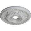 imageEkena Millwork CM18GA 18Inch OD x 3 12Inch ID x 1 34Inch Granada Ceiling MedallionFrost Flat Finish