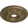 imageEkena Millwork CM18GA 18Inch OD x 3 12Inch ID x 1 34Inch Granada Ceiling MedallionMississippi Mud Flat Finish