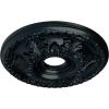 imageEkena Millwork CM18GA 18Inch OD x 3 12Inch ID x 1 34Inch Granada Ceiling MedallionNight Shade Flat Finish
