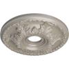 imageEkena Millwork CM18GA 18Inch OD x 3 12Inch ID x 1 34Inch Granada Ceiling MedallionPearl White Metallic Series