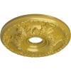 imageEkena Millwork CM18GA 18Inch OD x 3 12Inch ID x 1 34Inch Granada Ceiling MedallionRich Gold Metallic Series