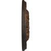 imageEkena Millwork CM18GA 18Inch OD x 3 12Inch ID x 1 34Inch Granada Ceiling MedallionRust Metallic Series