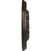 imageEkena Millwork CM18GA 18Inch OD x 3 12Inch ID x 1 34Inch Granada Ceiling MedallionStone Hearth Crackle Flat Finish