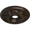imageEkena Millwork CM18GA 18Inch OD x 3 12Inch ID x 1 34Inch Granada Ceiling MedallionStone Hearth Flat Finish