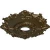 imageEkena Millwork CM18RL 18Inch OD x 3 12Inch ID x 1 12Inch Riley Ceiling MedallionBrass Metallic Series