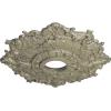 imageEkena Millwork CM18RL 18Inch OD x 3 12Inch ID x 1 12Inch Riley Ceiling MedallionCastle Stone Crackle Flat Finish