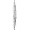 imageEkena Millwork CM18RL 18Inch OD x 3 12Inch ID x 1 12Inch Riley Ceiling MedallionFrost Flat Finish