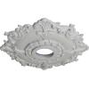 imageEkena Millwork CM18RL 18Inch OD x 3 12Inch ID x 1 12Inch Riley Ceiling MedallionFrost Flat Finish
