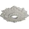 imageEkena Millwork CM18RL 18Inch OD x 3 12Inch ID x 1 12Inch Riley Ceiling MedallionPot of Cream Flat Finish