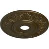 imageEkena Millwork CM20VI 20Inch OD x 3 12Inch ID x 1 12Inch P Vienna Ceiling MedallionBrass Metallic Series