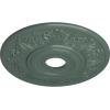 imageEkena Millwork CM20VI 20Inch OD x 3 12Inch ID x 1 12Inch P Vienna Ceiling MedallionCloud Burst Flat Finish