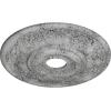 imageEkena Millwork CM20VI 20Inch OD x 3 12Inch ID x 1 12Inch P Vienna Ceiling MedallionUltra Pure White Crackle Flat Finish