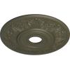 imageEkena Millwork CM20VI 20Inch OD x 3 12Inch ID x 1 12Inch P Vienna Ceiling MedallionWitch Hazel Flat Finish
