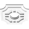 imageEkena Millwork CMP14HS03000 Haus Architectural Grade PVC Contemporary Urethane Ceiling Medallions 14quotOD x 3quotID x 4 12quotC x 1quotP10OD x 3ID x 3 14C x 1P