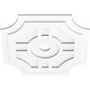 imageEkena Millwork CMP14HS03000 Haus Architectural Grade PVC Contemporary Urethane Ceiling Medallions 14quotOD x 3quotID x 4 12quotC x 1quotP26OD x 3ID x 8 12C x 1P