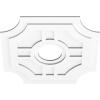 imageEkena Millwork CMP14HS03000 Haus Architectural Grade PVC Contemporary Urethane Ceiling Medallions 14quotOD x 3quotID x 4 12quotC x 1quotP28OD x 7ID x 9 14C x 1P