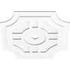 imageEkena Millwork CMP14HS03000 Haus Architectural Grade PVC Contemporary Urethane Ceiling Medallions 14quotOD x 3quotID x 4 12quotC x 1quotP32OD x 3ID x 10 12C x 1P