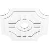 imageEkena Millwork CMP14HS03000 Haus Architectural Grade PVC Contemporary Urethane Ceiling Medallions 14quotOD x 3quotID x 4 12quotC x 1quotP34OD x 6ID x 11 14C x 1P