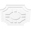 imageEkena Millwork CMP14HS03000 Haus Architectural Grade PVC Contemporary Urethane Ceiling Medallions 14quotOD x 3quotID x 4 12quotC x 1quotP36OD x 12C x 1P