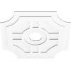 imageEkena Millwork CMP14HS03000 Haus Architectural Grade PVC Contemporary Urethane Ceiling Medallions 14quotOD x 3quotID x 4 12quotC x 1quotP38OD x 7ID x 12 12C x 1P