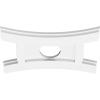 imageEkena Millwork CMP14X9HN03000 Haven Architectural Grade PVC Contemporary Urethane Ceiling Medallions 14quotW x 9 38quotH x 3quotID x 3quotC x 1quotP14W x 9 38H x 3ID x 3C x 1P