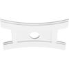 imageEkena Millwork CMP14X9HN03000 Haven Architectural Grade PVC Contemporary Urethane Ceiling Medallions 14quotW x 9 38quotH x 3quotID x 3quotC x 1quotP20W x 13 38H x 3ID x 4 14C x 1P