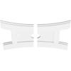 imageEkena Millwork CMP14X9HN03000 Haven Architectural Grade PVC Contemporary Urethane Ceiling Medallions 14quotW x 9 38quotH x 3quotID x 3quotC x 1quotP22W x 14 58H x 2ID x 4 34C x 1P
