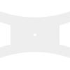 imageEkena Millwork CMP14X9HN03000 Haven Architectural Grade PVC Contemporary Urethane Ceiling Medallions 14quotW x 9 38quotH x 3quotID x 3quotC x 1quotP24W x 16H x 1ID x 5 14C x 1P