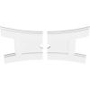 imageEkena Millwork CMP14X9HN03000 Haven Architectural Grade PVC Contemporary Urethane Ceiling Medallions 14quotW x 9 38quotH x 3quotID x 3quotC x 1quotP26W x 17 38H x 2ID x 5 12C x 1P