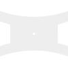 imageEkena Millwork CMP14X9HN03000 Haven Architectural Grade PVC Contemporary Urethane Ceiling Medallions 14quotW x 9 38quotH x 3quotID x 3quotC x 1quotP26W x 17 38H x 1ID x 5 12C x 1P