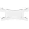 imageEkena Millwork CMP14X9HN03000 Haven Architectural Grade PVC Contemporary Urethane Ceiling Medallions 14quotW x 9 38quotH x 3quotID x 3quotC x 1quotP26W x 17 38H x 5 12C x 1P