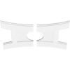 imageEkena Millwork CMP14X9HN03000 Haven Architectural Grade PVC Contemporary Urethane Ceiling Medallions 14quotW x 9 38quotH x 3quotID x 3quotC x 1quotP28W x 18 58H x 6ID x 6C x 1P