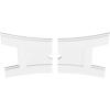 imageEkena Millwork CMP14X9HN03000 Haven Architectural Grade PVC Contemporary Urethane Ceiling Medallions 14quotW x 9 38quotH x 3quotID x 3quotC x 1quotP28W x 18 58H x 2ID x 6C x 1P