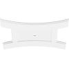 imageEkena Millwork CMP14X9HN03000 Haven Architectural Grade PVC Contemporary Urethane Ceiling Medallions 14quotW x 9 38quotH x 3quotID x 3quotC x 1quotP32W x 21 38H x 1ID x 7C x 1P