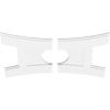 imageEkena Millwork CMP14X9HN03000 Haven Architectural Grade PVC Contemporary Urethane Ceiling Medallions 14quotW x 9 38quotH x 3quotID x 3quotC x 1quotP32W x 21 38H x 7ID x 7C x 1P
