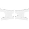 imageEkena Millwork CMP14X9HN03000 Haven Architectural Grade PVC Contemporary Urethane Ceiling Medallions 14quotW x 9 38quotH x 3quotID x 3quotC x 1quotP34W x 22 58H x 6ID x 7 14C x 1P